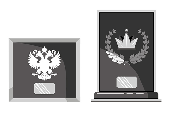 плакетки деревянные