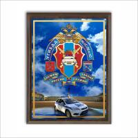 Плакетка на стену А4  УГИБДД СПБ и ЛО 210×297 мм