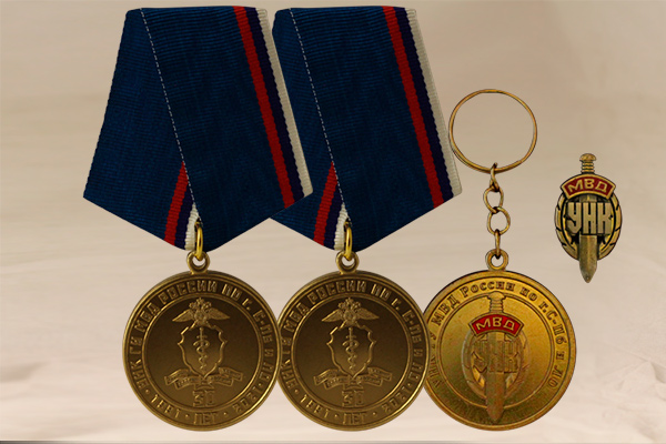 Наградная и сувенирная продукция Управления наркоконтроля 