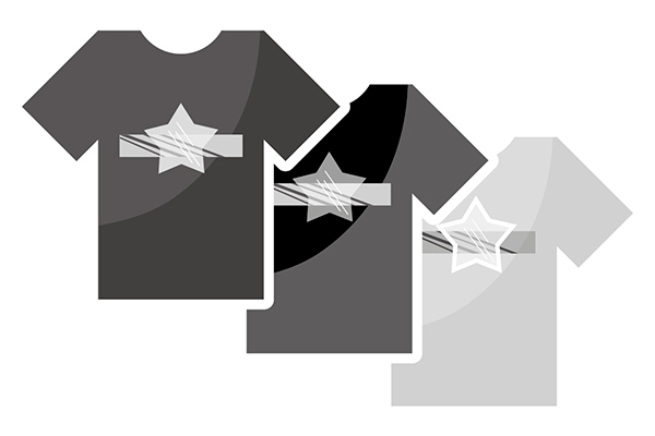 нанесение рисунка на футболку