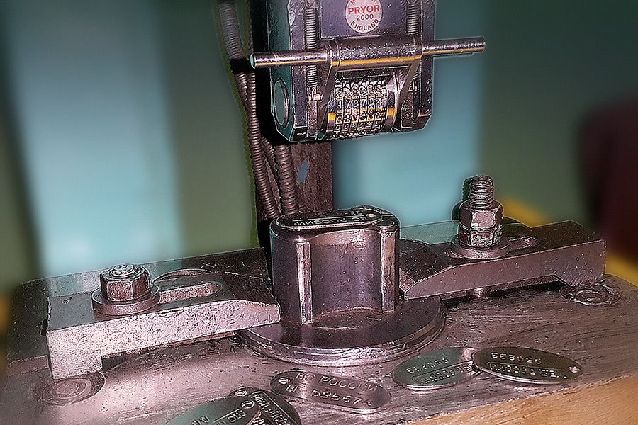 штампока жетонов